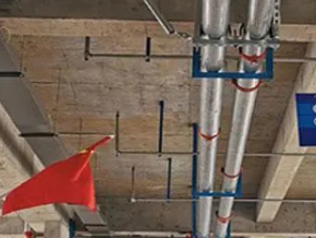 海阳管廊支架的安装方法